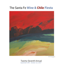 2017 Dick Evans "Dark Forms with Red Sky"